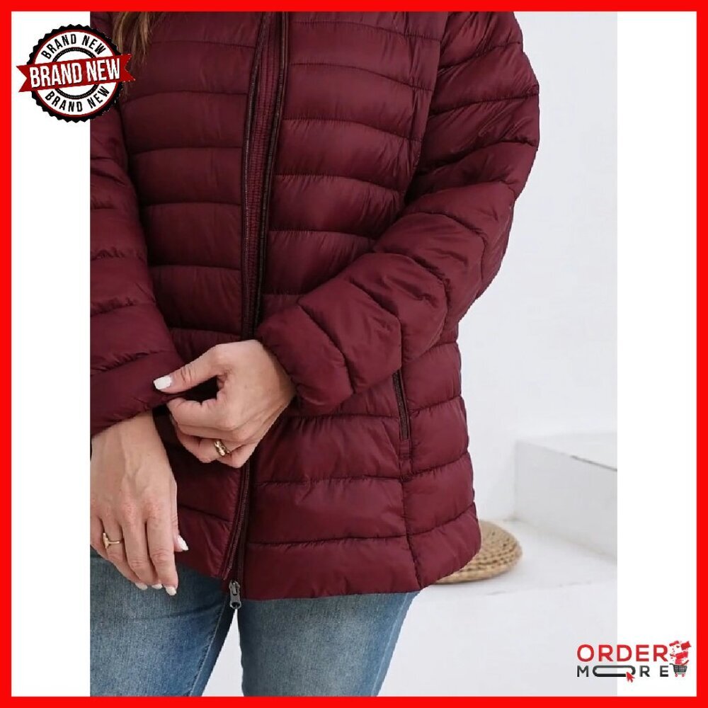 Plus Size Puffer Jacket Packable Lightweight Wint… - image 8